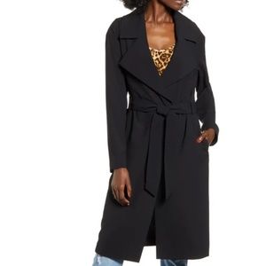 NWOT Leith Lightweight Belted Trench, Size XXS